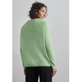 Street One - Gebreide Trui - Groen - Dames