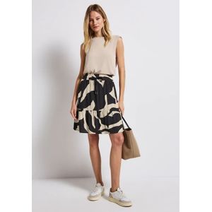 Street One Dames Papieren zakrok van mousseline in Grijs, in size: 32