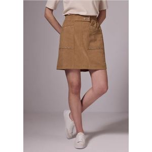 Street One Studio Dames Rok van paperbag in Bruin, in size: 34