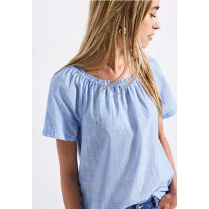 Street One Dames Chambray blouse in Blauw, in size: 34