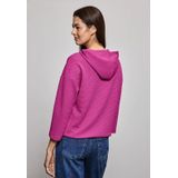 Street One - Dames Shirt - Pink - Met Capuchon - 3/4 Mouwen