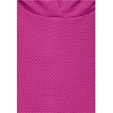 Street One - Dames Shirt - Pink - Met Capuchon - 3/4 Mouwen