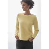 Street One - Dames Longsleeve - Donkerblauw - Materiaalmix