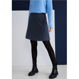 Street One Dames Minirok met structuur in Blauw, in size: 32