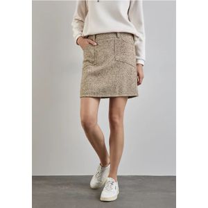 Street One - Bouclé Rok - Bruin - Dames