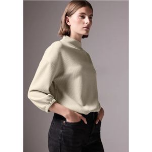 Street One Studio Dames Glimmend shirt in Wit, in size: 34