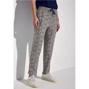 Street One Dames Broek met patroon in Blauw, in size: 32