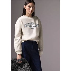 Street One - Studio Oversized Sweater - Soft Cream - Lange Mouwen - Ronde Hals