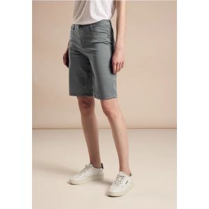 Street One - Bermuda - Casual Fit - Middelhoge Taille - Katoen - Stretch