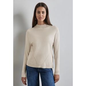 Street One Dames Basic coltrui in Wit, in size: 46