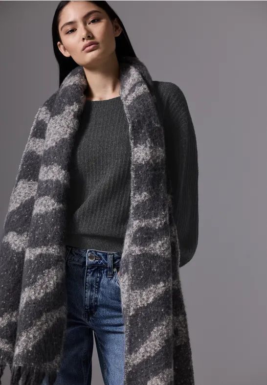 Street One - Studio - Gebreide Trui - Grijs