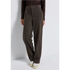 Street One - Straight Legs - Broek - Bruin