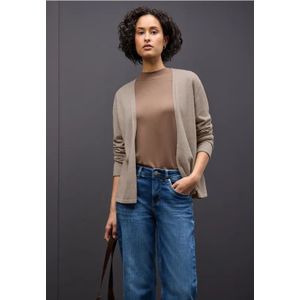 Street One Dames Open vest in Beige, in size: 34