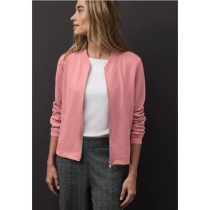 Street One Dames Blouson met glitterdetails in Roze, in size: 34