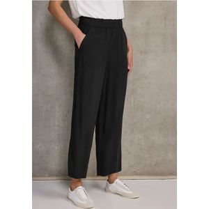 Street One Studio Dames Culottes van viscose in Zwart, in size: 42