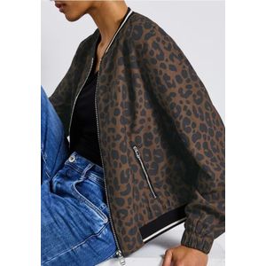 Street One - Gedessineerde Blouson - Bruin - Dames