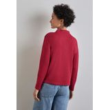 Street One - Gestructureerd Overhemd - Rood - Dames