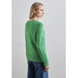 Street One - Mouliné - Dames Trui - Groen