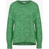 Street One - Mouliné - Dames Trui - Groen