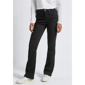 Street One Dames Bootcut jeans in Zwart, in size: 24