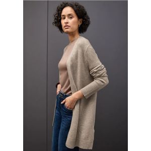 Street One Dames Open vest in Beige, in size: 34