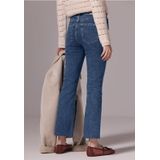 Street One - Studio - Skinny Flared Jeans - Blauw