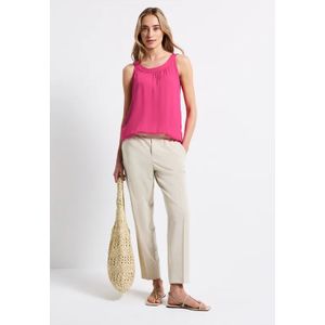 Street One Dames Top in structuurmix in Pink, in size: 34