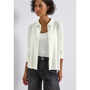 STREET ONE - Shirt - Offwhite - Lange Mouwen