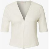 Street One Gebreide jas voor dames, off-white, 38