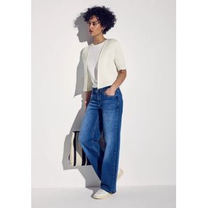 Street One Gebreide jas voor dames, off-white, 38