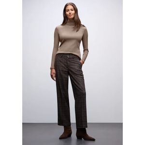 Street One Dames Basic coltrui in Bruin, in size: 38