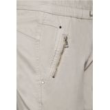 Street One - Loose Fit Broek - Beige - Cargobroeken