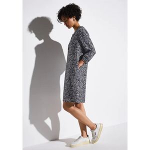 Street One Dames Tuniekjurk met patroon in Blauw, in size: 34