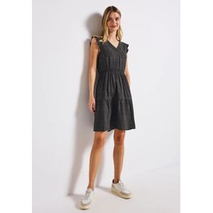 Street One Dames Tuniekjurk met patroon in Blauw, in size: 34