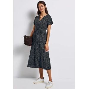 Street One Dames Tuniekjurk met patroon in Blauw, in size: 34