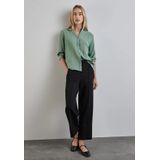 Street One Dames Mousseline blouse in Groen, in size: 38