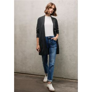 Street One Studio Dames Open vest in Grijs, in size: 34