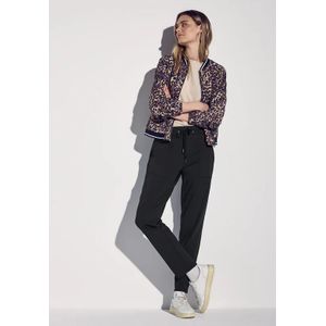Street One Dames Loose Fit broek in Zwart, in size: 44
