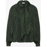 Street One - Studio - Chiffon Blouse - Groen