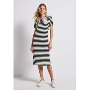 Street One Dames Gestreept shirt in Blauw, in size: 34