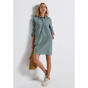 Street One Dames Corduroy jurk in Blauw, in size: 36