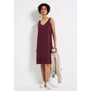 Street One Dames Riemjurk in effen kleur in Rood, in size: 34