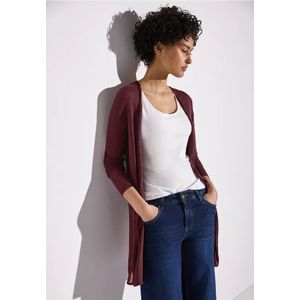 Street One Dames Open jas in Rood, in size: 34