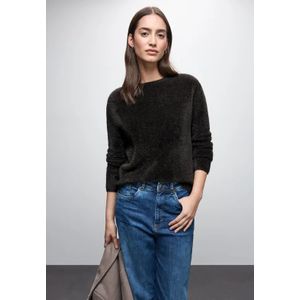 Street One Dames Trui van verengaren in Bruin, in size: 34