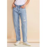 Street One Dames Casual fit used jeans in Blauw, in size: 24