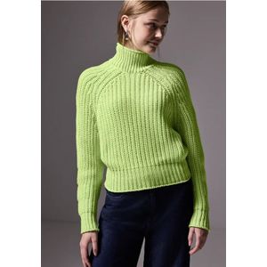 Street One - Studio LTD QR_Studio_Turtle_Neck_Sweater - Lush Lime - Dames