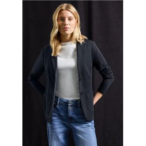 Street One Dames Basis blazer in Blauw, in size: 34