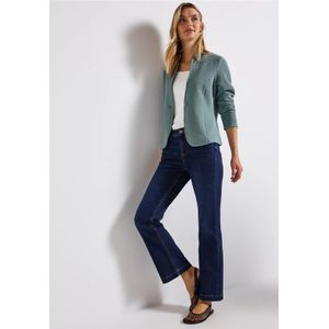 Street One Dames Jacquard blazer in Blauw, in size: 38