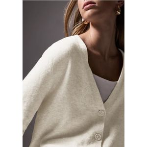 Street One Studio Dames Gezellig vest in Beige, in size: 38