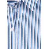 Street One - Dames Blouse - Wit - Gestreept Patroon - Lange Mouwen